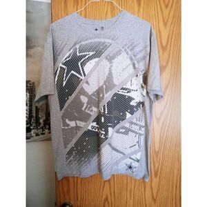 Dallas Cowboys Team Apparel Cowboys large Helmet Shred print T Shirt XL